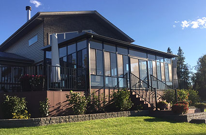 Residential Home with Sunroom