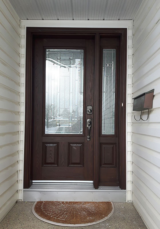 new exterior door