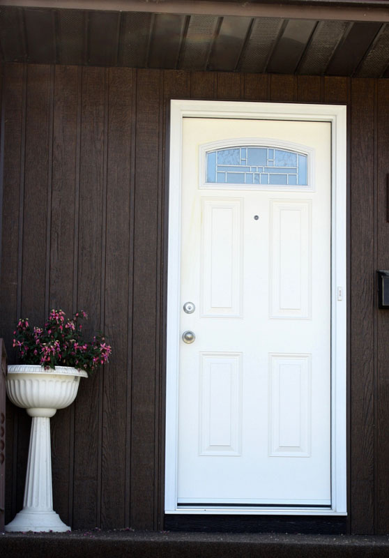 simple exterior door
